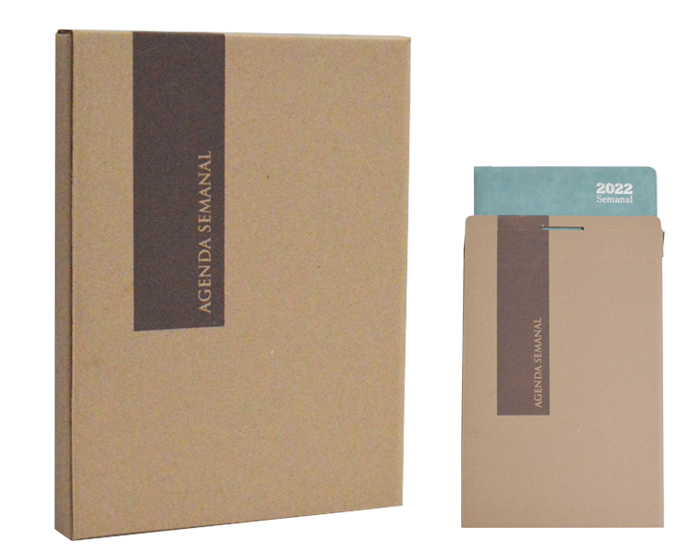 CAJA PARA AGENDA SEMANAL