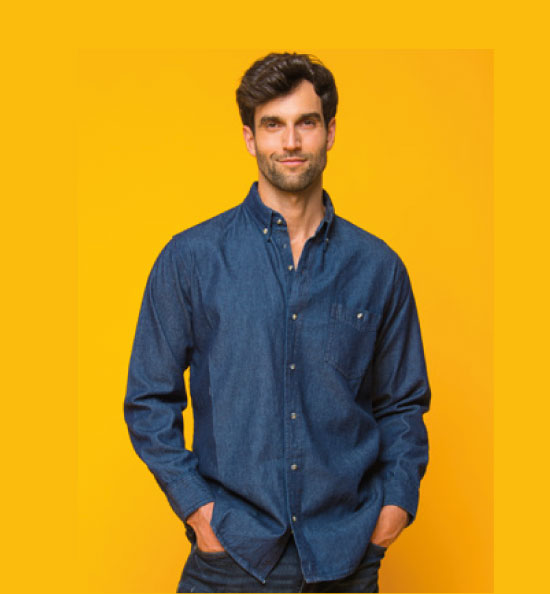 CAMISA DE MEZCLILLA